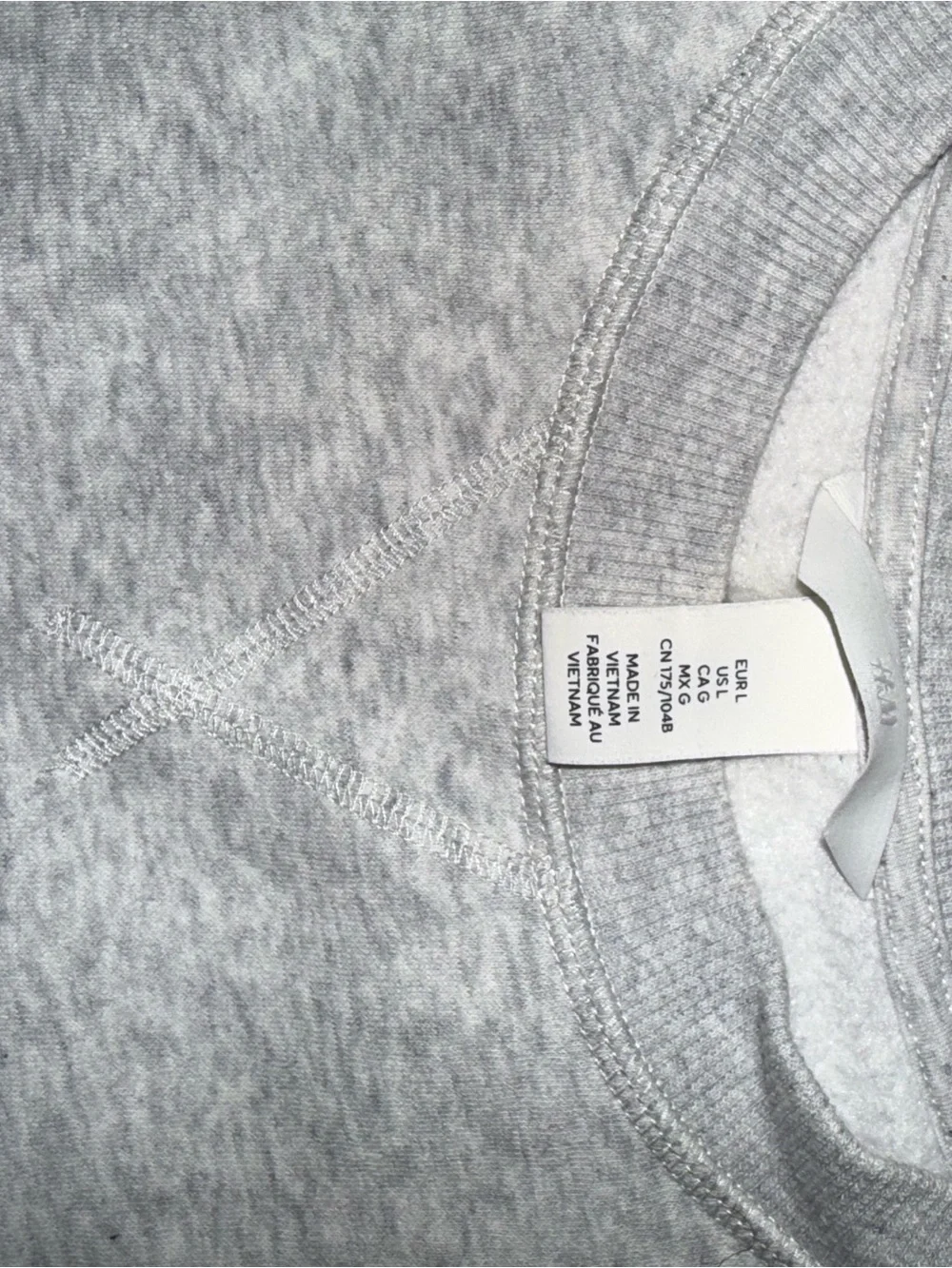 Gray Crewneck Sweatshirt - Casual Pullover